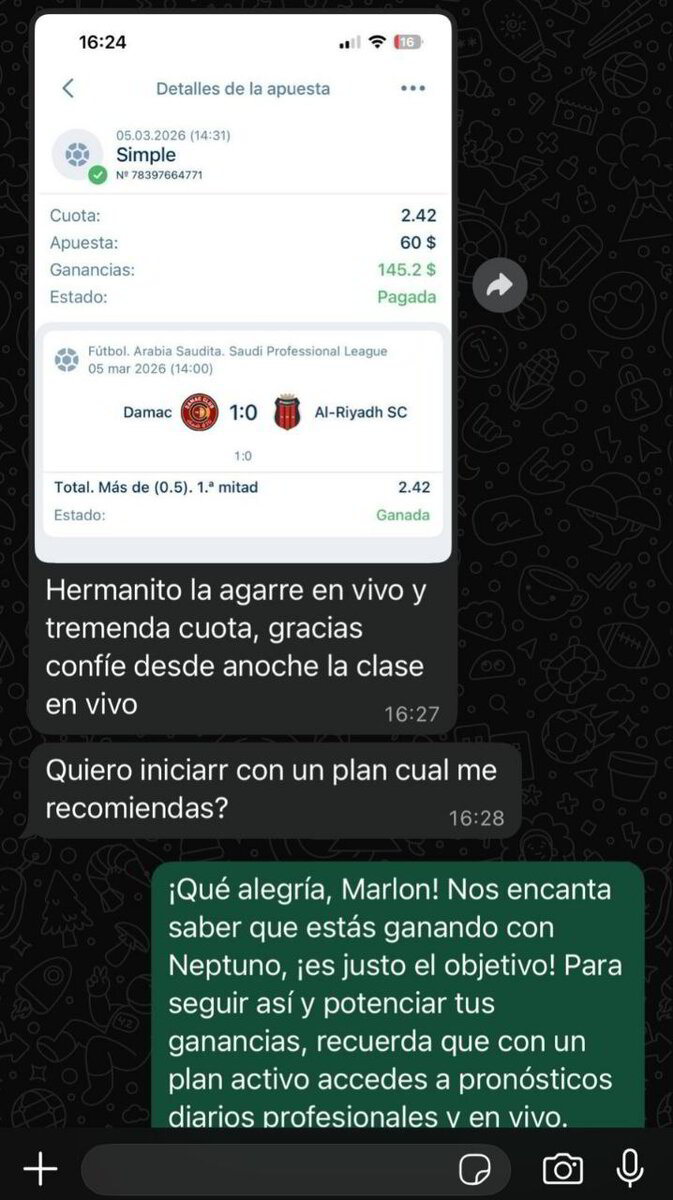 Testimonio de un miembro de Neptuno